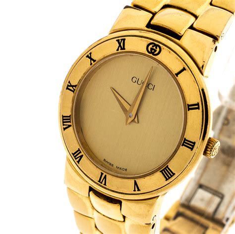 gucci gold watch ladies|ladies gucci watches prices.